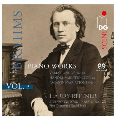 【中图音像】勃拉姆斯钢琴作品选 (五)(SACD)   90419746