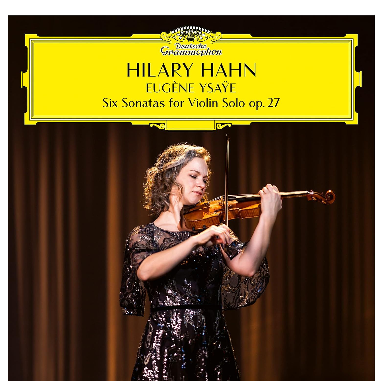 【中图音像】伊萨伊 6首无伴奏小提琴奏鸣曲CD 哈恩 4864176 环球