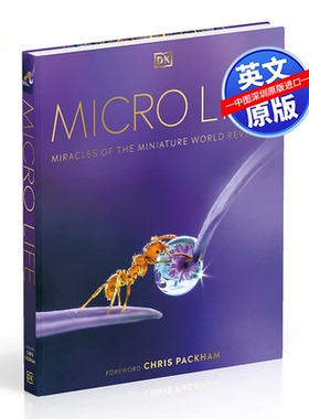 中图跨境 英文原版DK 微生命 探索微观世界的奇迹 精装 Micro Life: Miracles of the Miniature World Revealed儿童英语科普百科