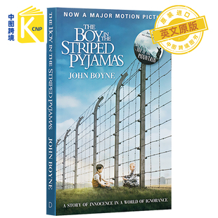英文原版 穿条纹睡衣的男孩 The Boy in the Striped Pyjamas Pajamas 青少年课外阅读书 小说 进口正版英语书籍 英版