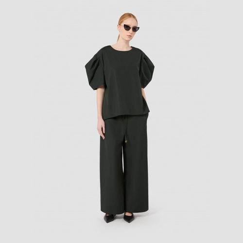 MaxMara 2026早秋新品女装棉府绸泡泡袖衬衫9116026106&