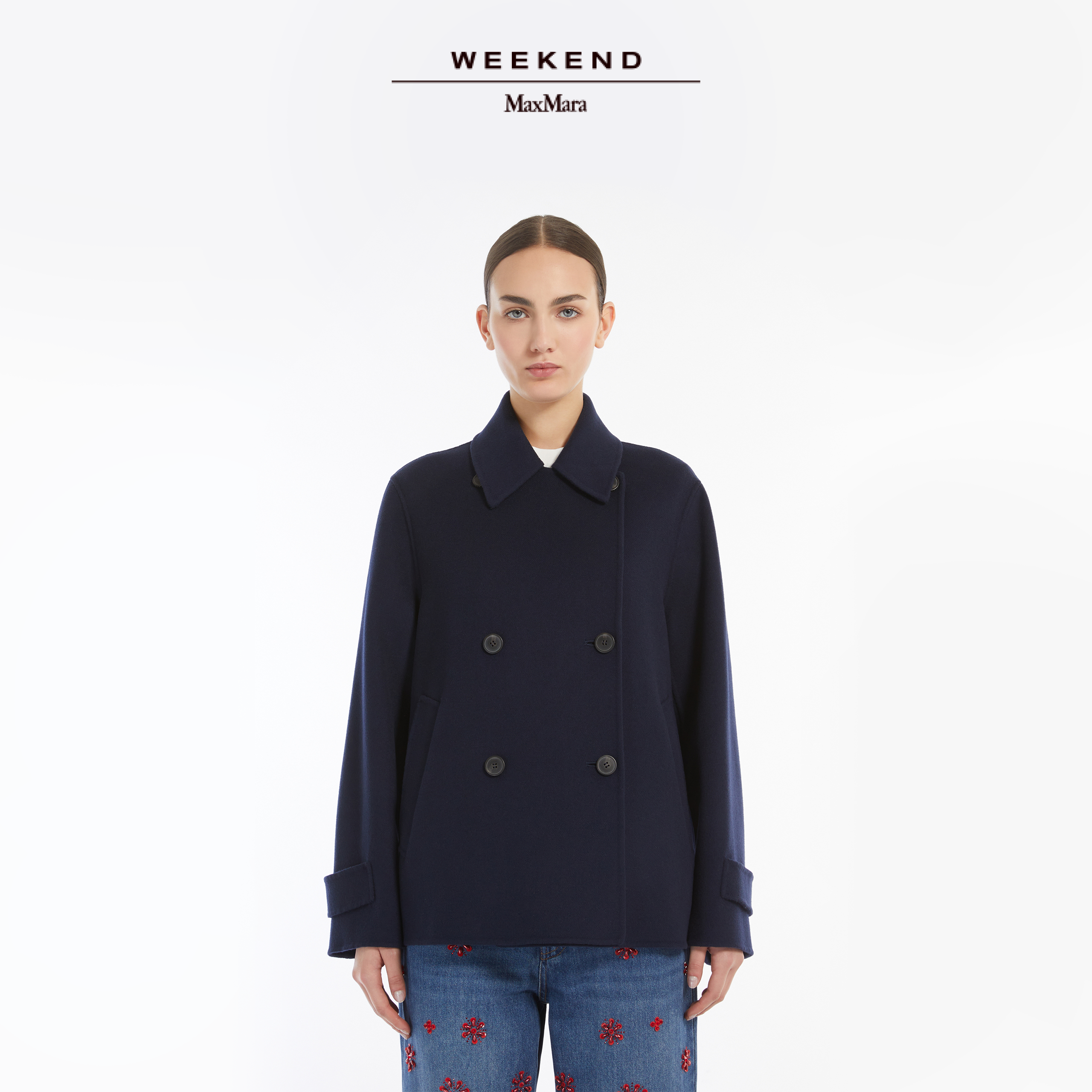 【臻选礼遇】Weekend MaxMara 25春夏女装羊毛混纺大衣5081065106