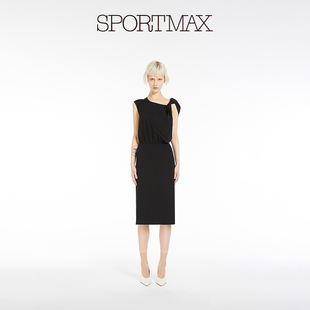 纯色无袖 Sportmax 女装 2024春夏新品 连衣裙2221124106