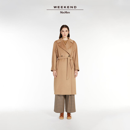 【经典款】Weekend MaxMara 女装RESINA绵羊毛大衣5016012306&