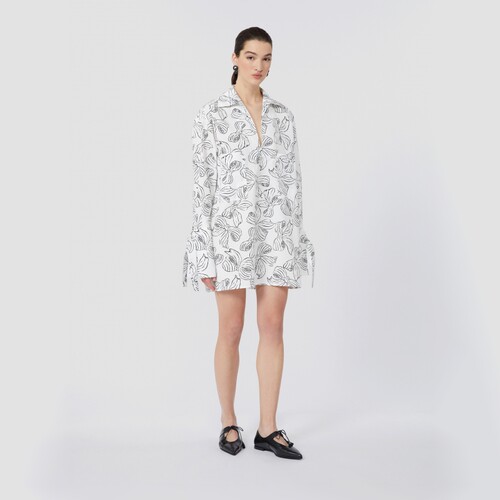 【季末甄选】MaxMara 女装棉质衬衫连衣裙1226025106