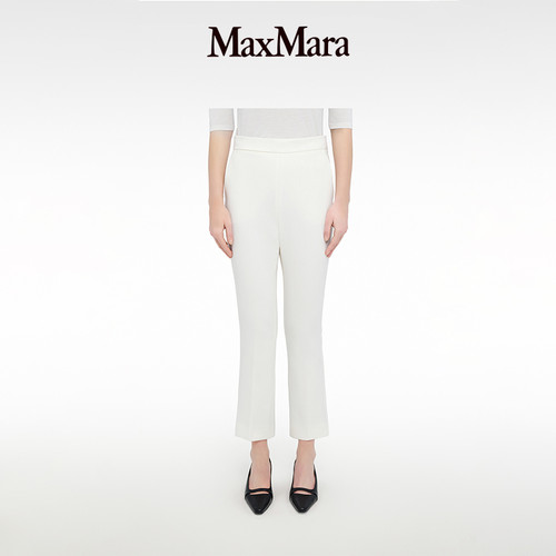 【季末甄选】 MaxMara 女装羊毛混纺长裤1131195106