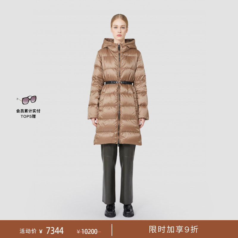 【季末甄选】 MaxMara 女装收腰派克羽绒服9496015506