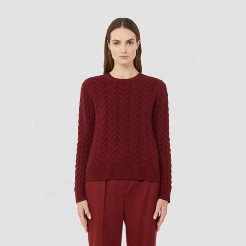 【季末甄选】 MaxMara 女装山羊绒绞花毛衣1366035206
