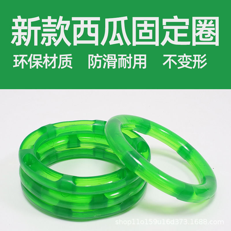 西瓜防滑垫圈瓜托防滚垫绿色圆圈水果超市陈列固定神器绿色固定圈
