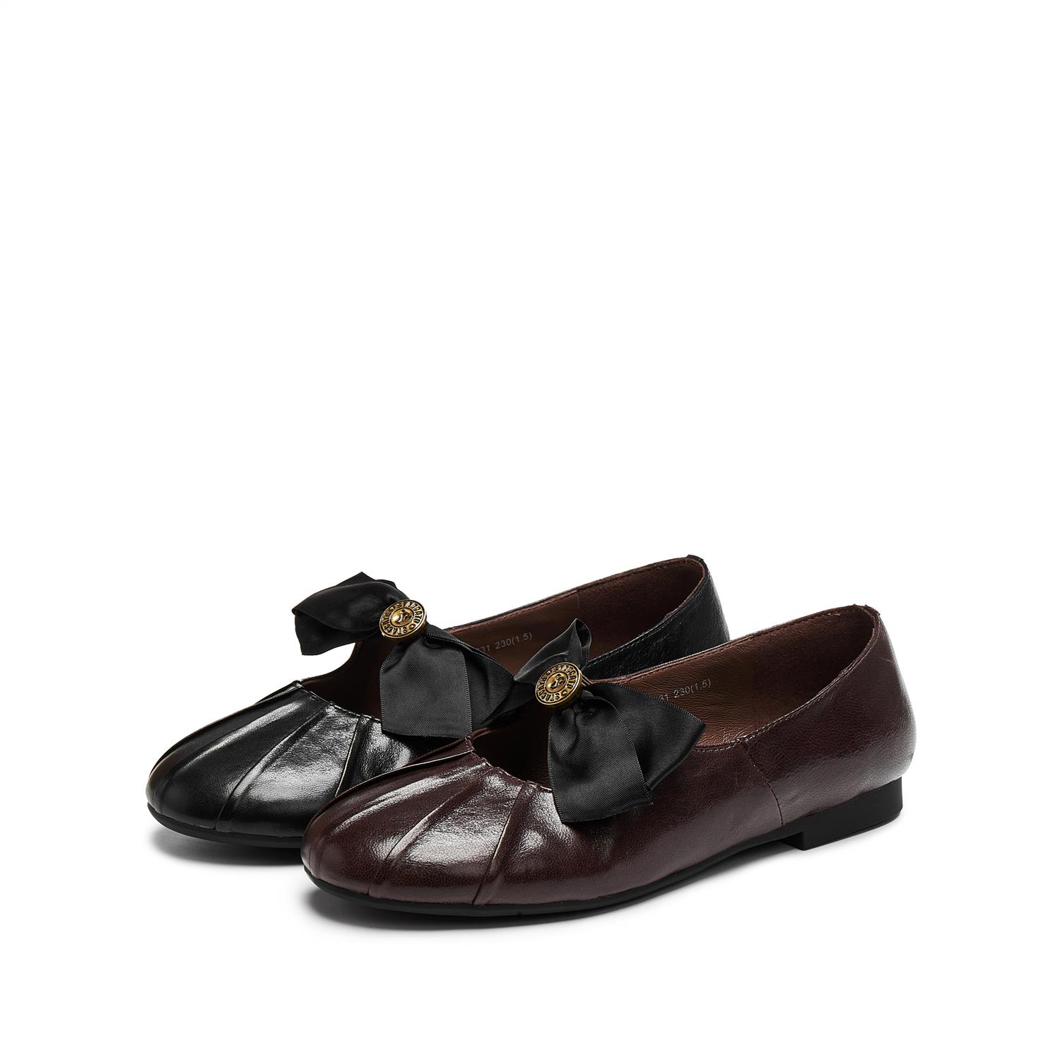 思加图2025新款复古玛丽珍鞋平底鞋法式单鞋小皮鞋女鞋子K0231CA5