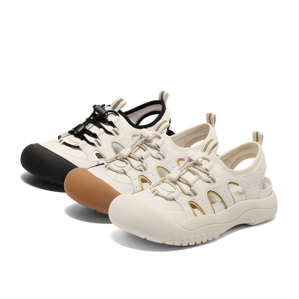 森达可可猪笼鞋女款2025夏商场同款户外运动休闲溯溪凉鞋4KS32BK5