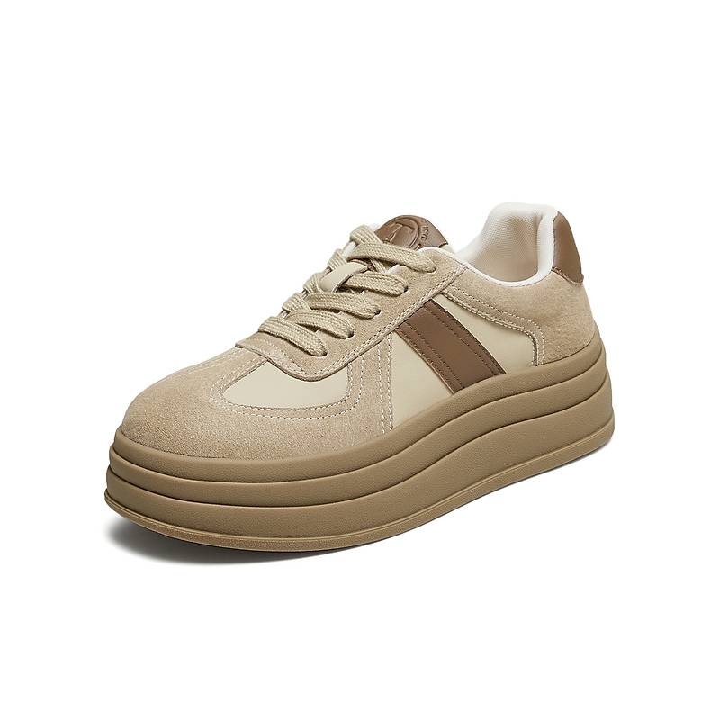 TATA他她女鞋2025秋时尚德训鞋百搭休闲鞋新款鞋子STZ01CM5