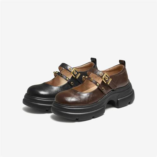 TATA他她女鞋2025秋商场同款时尚百搭女玛丽珍鞋新款鞋子7OL16CQ5