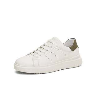 2025春季 真皮百搭运动小白鞋 新VLR01AM5 男鞋 TATA他她厚底休闲板鞋