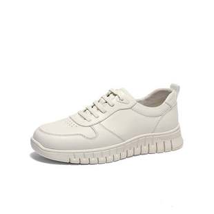 简约潮流休闲小白鞋 森达板鞋 商场同款 新款 1VN01AM5 男2025春季