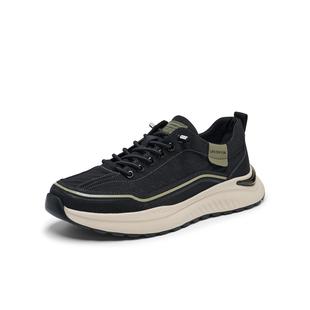 通勤系带百搭男休闲鞋 时尚 EYZ01AM5 商场同款 天美意2025春新款