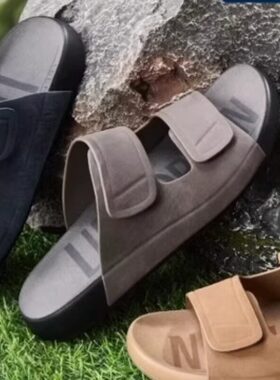 天美意2025夏新款商场同款一脚蹬拖鞋凉鞋休闲男勃肯鞋C5Q04BT5