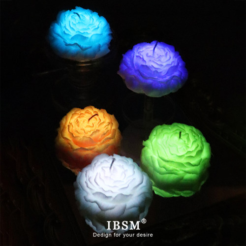 夜光低温蜡烛48度香薰玫瑰花