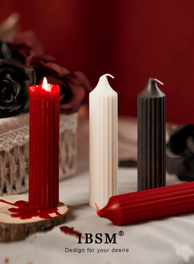 低温蜡烛罗马柱手工造型蜡烛香薰安全天然大豆蜡不烫易清理笼中鸟