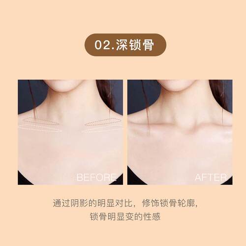 推三色高光修鼻IEC盘细闪荐粉容脸部提亮哑光阴影影三合一体盘