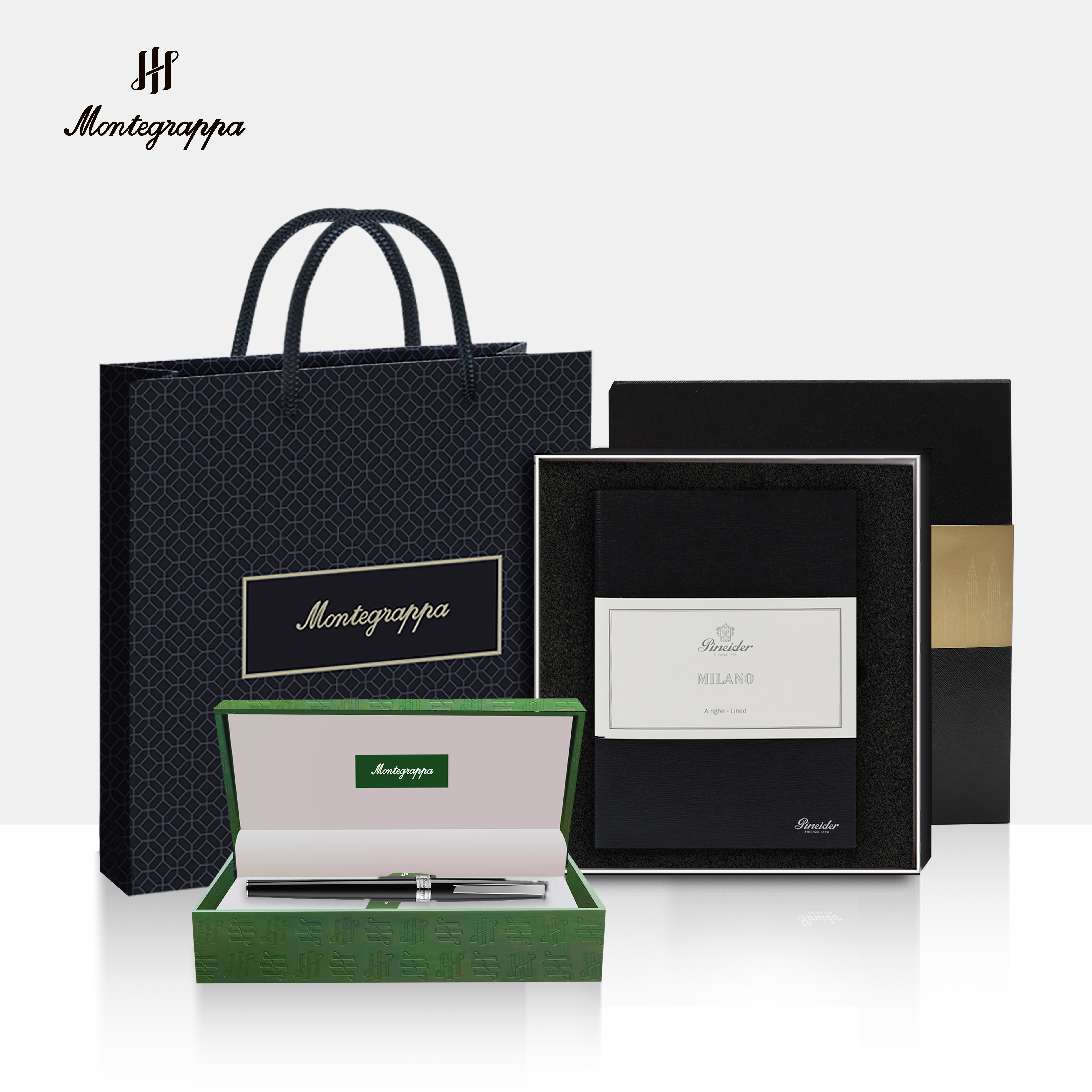Montegrappa/万特佳意大利和谐系列钢笔签字笔原装进口男士女士高档高端礼盒商务礼盒 定制刻字