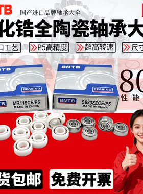 水滴轮阿布ABU达瓦禧玛诺钓邦小黄轮哈斯达混合半微型623陶瓷轴承