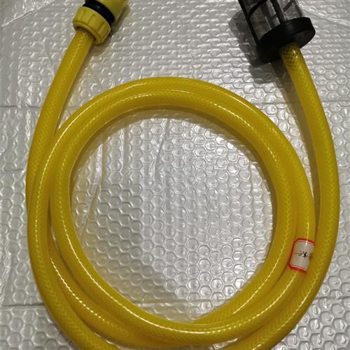 高压洗车机配件进水管软管接头自吸过滤快速接头快插4分管