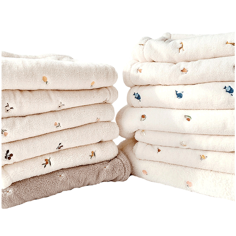 高密度长绒毯，无静电不掉毛