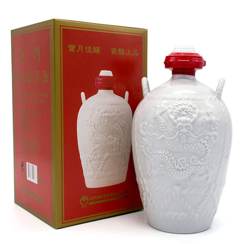 推荐真品金门高粱酒白瓷瓶坛装高度58度1000ml瓷瓶装粮食白酒泡药