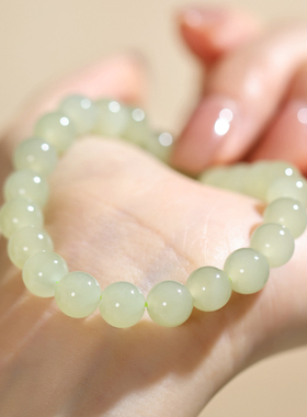 天然和田玉手串手链女款