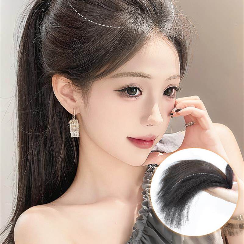 假发片女头顶增发量蓬松高颅顶神器自然彷真发玉米须无痕垫发片