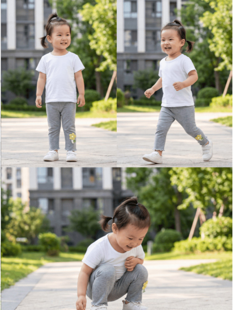 女童打底裤春夏薄款莫代尔外穿儿童裤子夏款百搭女宝宝休闲九分裤