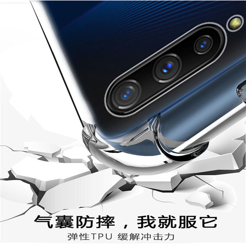 适用VIVOIQOO/V1824A软胶气囊防摔X50pro5G手机壳X27pro保护套