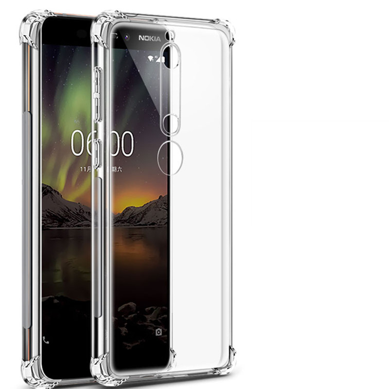 Nokia诺基亚X6手机壳TA-1099/1103加厚气囊防摔透明6.1PLUS保护套