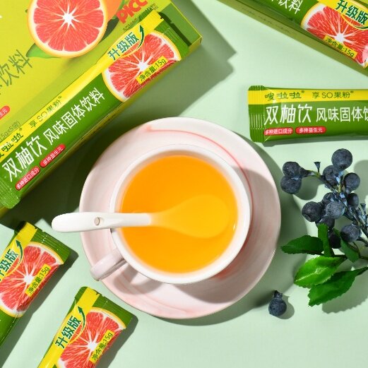 嗖啦啦双柚畅清饮果蔬益生元酵素果粉膳食纤维官方正品升级版清排