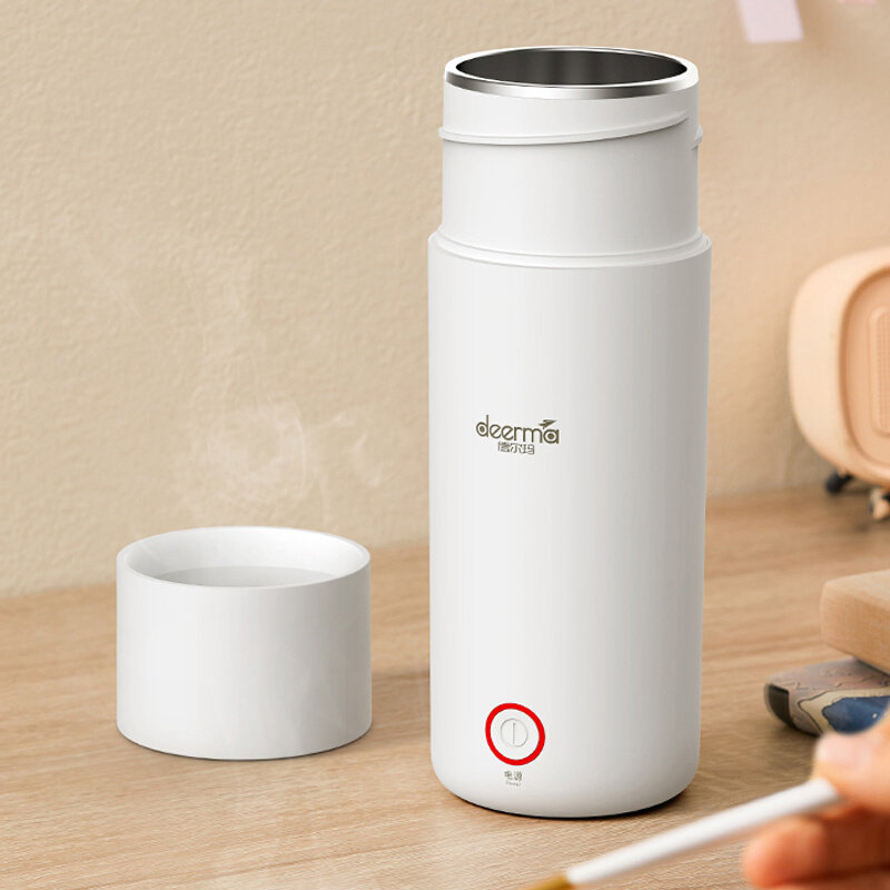 小米电b热水杯小型便携式旅行迷你烧c水壶一体家用宿舍烧水.
