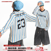 CoosRetro 球星 100%纯棉高弹面料透气T恤男上衣运动球衣