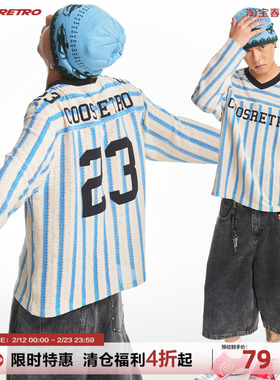 CoosRetro《球星》100%纯棉高弹面料透气T恤男上衣运动球衣