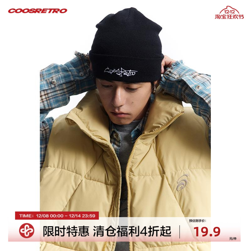 TRIBAL经典涂鸦字体LOGO针织帽