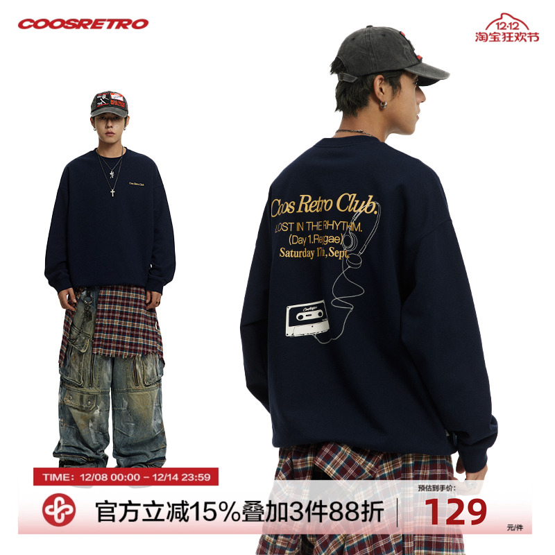 CoosRetro圆领重磅卫衣