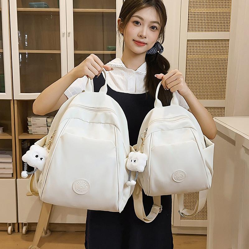 书包上班族女双肩包轻便简约风电脑背包小型ins小众防水旅游轻便