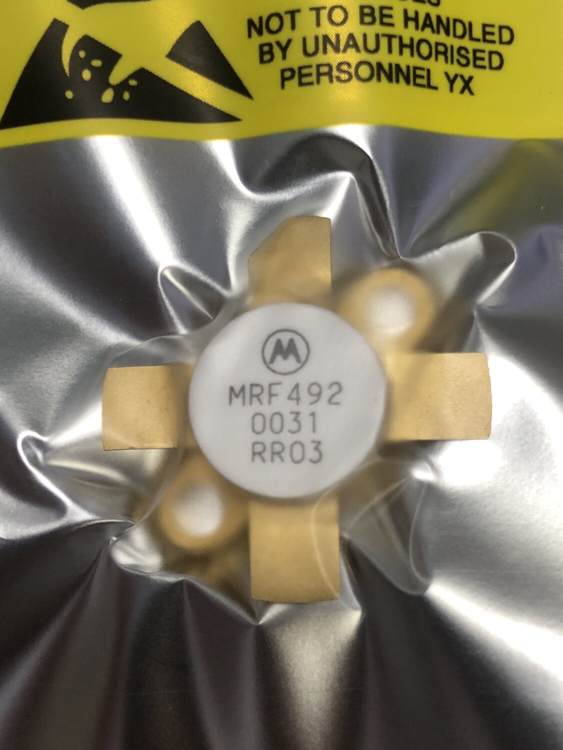 MRF492进口高频管 微波射频管通讯模块 质量保证实物拍摄一元电子