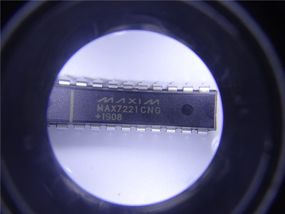 MAX7221CNG MAX7221ENG 直插DIP-24 显示器驱动器 全新正品保证