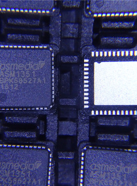 全新原装 ASM1351 SATA桥接主控芯片 QFN-48 USB3.1 一元电子现货