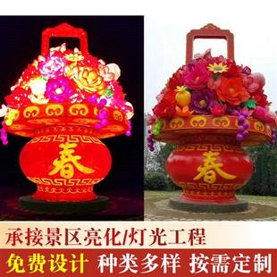 内透景观新型玻璃钢雕塑灯光亮化内透玻璃钢雕塑灯光景观雕塑