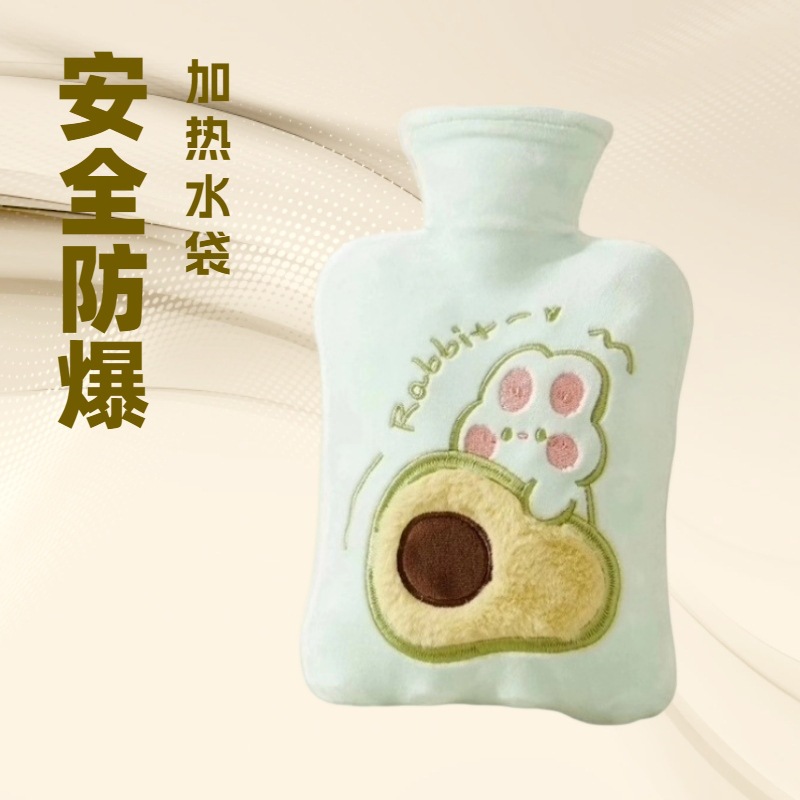 热水袋暖水袋注水式热敷暖手宝被窝灌水小号暖手袋暖宝