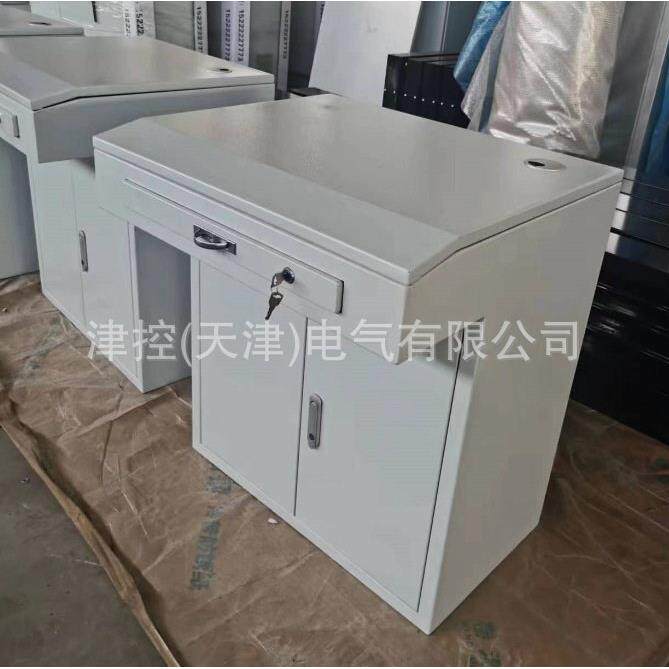 天津操作机柜厂家,斜面操作台不锈钢机箱操作盒网络机柜批通信