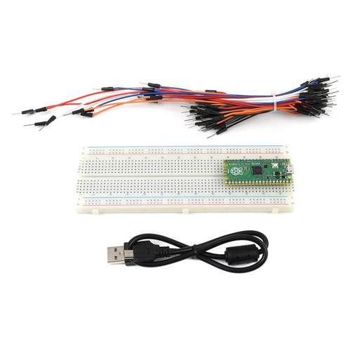 微雪 树莓派Pico官方RP2040双核处理器 微控制器开发板带排针套件