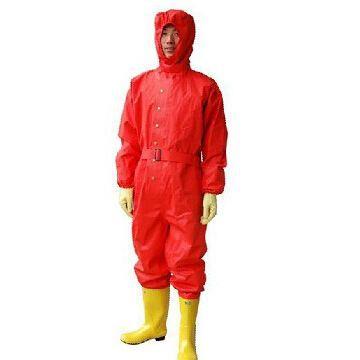 厂家直发全密封气密型防化服 轻型连体防护服简易耐酸碱CCS船检