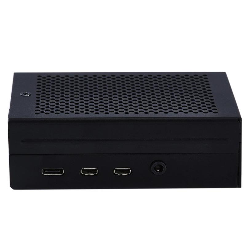 Raspberry Pi 4B 树莓派4代 开发板盒子 铝合金散热外壳+悬挂风扇